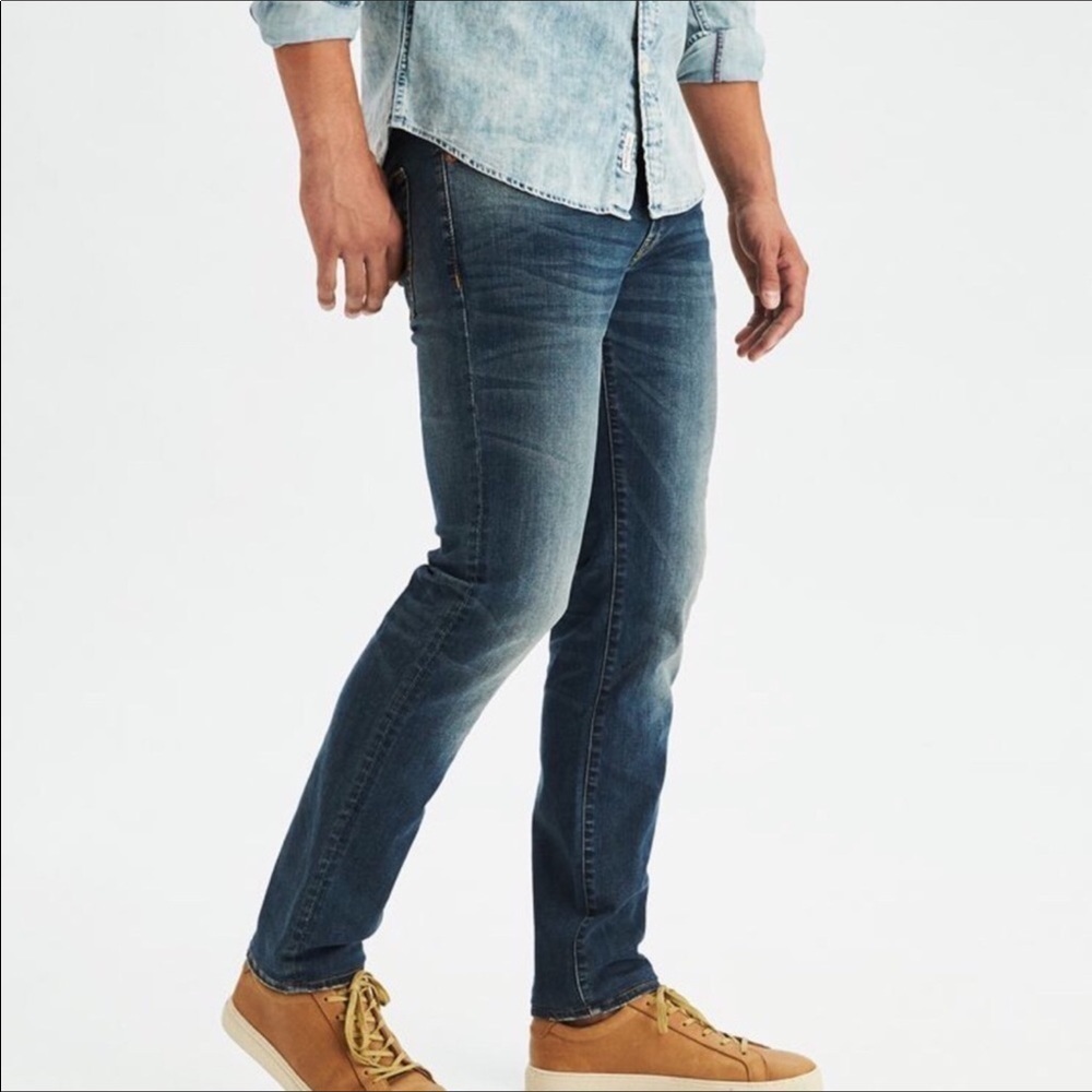 AMERICAN Eagle Extreme Flex Slim Straight Jeans